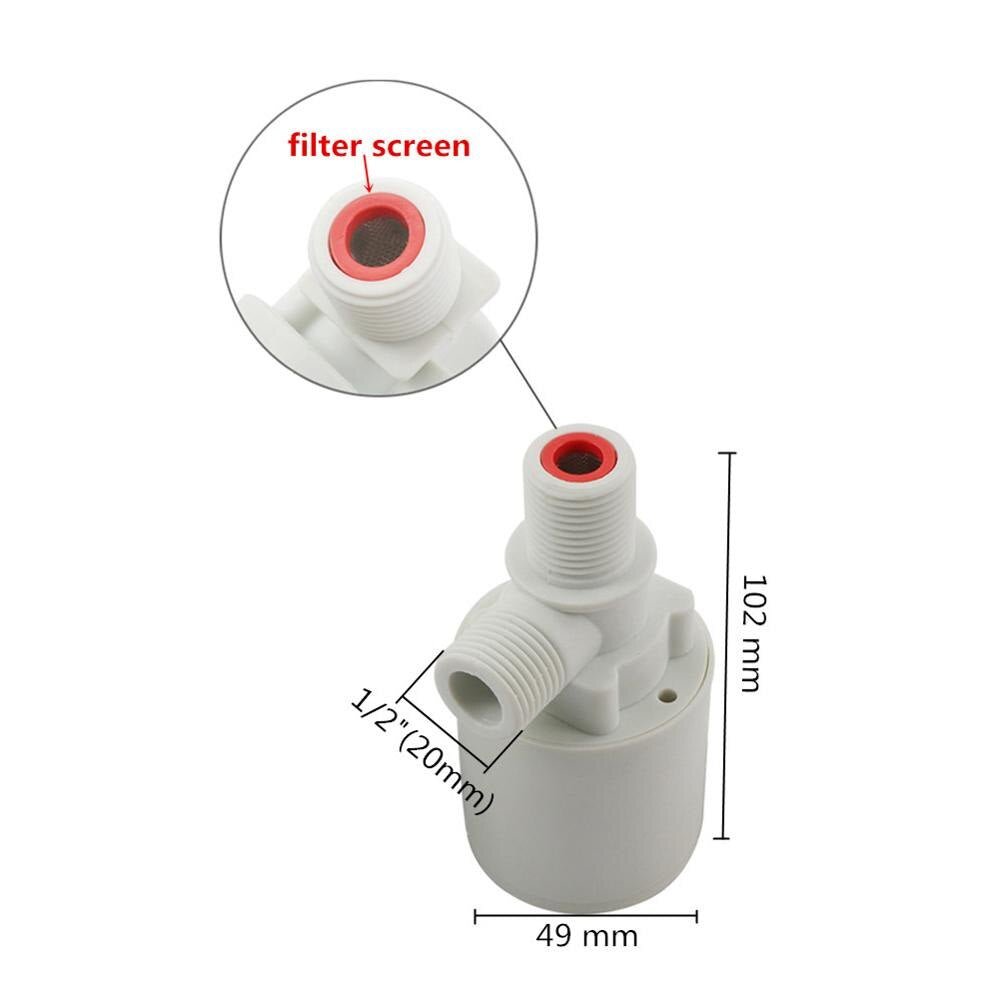 Automatic Water Control Valve For Vertical Interior Water Tank