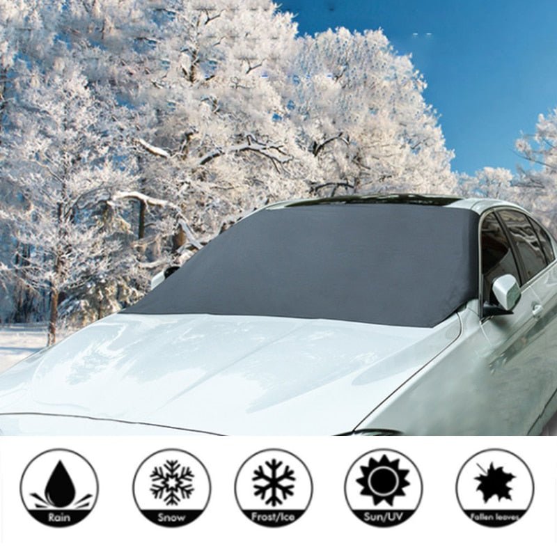 Magnetic Car Windshield Cover Anti Snow Dustproof Heat Insulation Universal