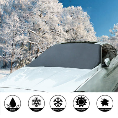 Magnetic Car Windshield Cover Anti Snow Dustproof Heat Insulation Universal