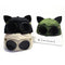 Aviator Cap With Built-In Sunglasses Trendy Unisex Streetwear Hat