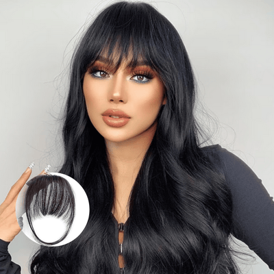 Clip In Bangs Hair Extensions Easy Stylish Natural Look