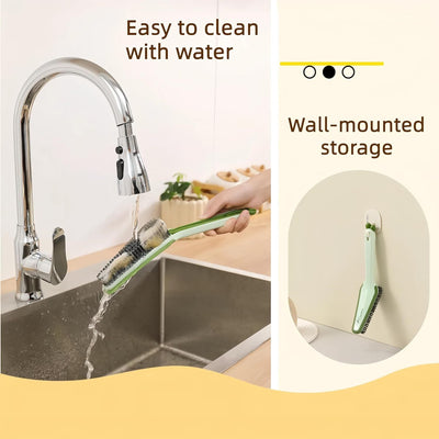 3 In 1 Pet Cleaning Brush Detachable Scrub For Kitchen Bathroom Shoes