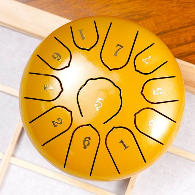 Ethereal 11 Tune Steel Tongue Drum For Relaxing Music