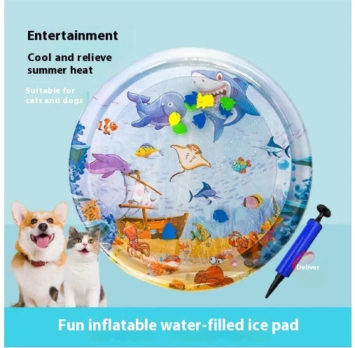 Cooling Pet Water Bed Cushion Mat For Dogs Cats Puppy Sleeping