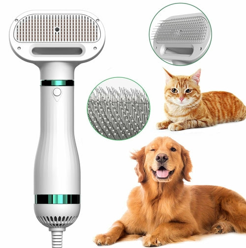 Pet Hair Dryer Comb Grooming Brush For Fast Drying