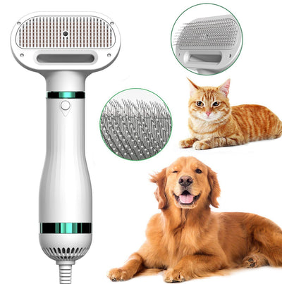 Pet Hair Dryer Comb Grooming Brush For Fast Drying