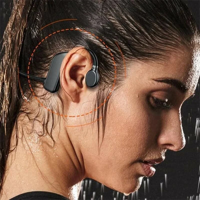 Bone Conduction Headphones Wireless Lightweight Sport Earphones