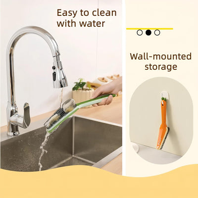 3 In 1 Pet Cleaning Brush Detachable Scrub For Kitchen Bathroom Shoes