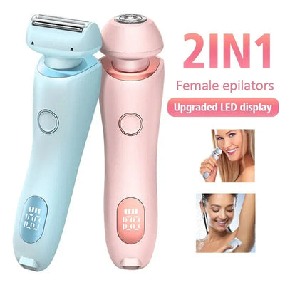 USB Rechargeable Electric Shaver For Women Portable Hair Removal Device