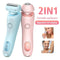 USB Rechargeable Electric Shaver For Women Portable Hair Removal Device