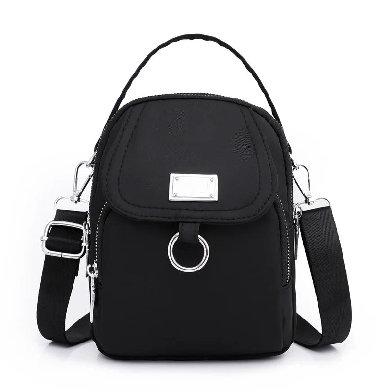 Large Capacity Shoulder Bag With Multi-layer Spacious Design