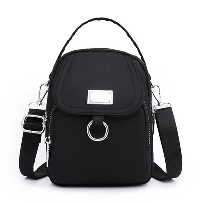 Large Capacity Shoulder Bag With Multi-layer Spacious Design