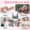 Lace Cooling Comfort Bra Soft Breathable Wireless Design