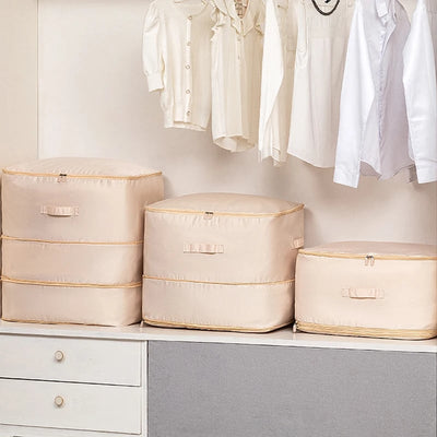 Large Capacity Compressive Duvet Storage Bag For Bedding Organization