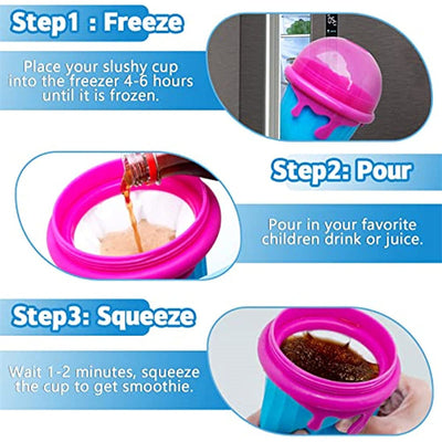 500ml Large Capacity Slushy Cup Quick Frozen Smoothie Maker Cup