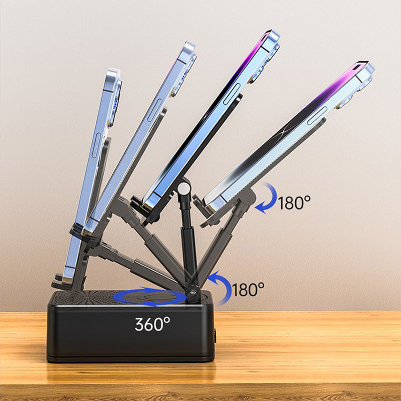 3 In 1 Wireless Bluetooth Speaker Charging Station Phone Stand