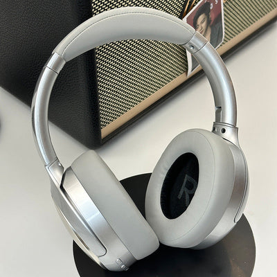 Retro Bluetooth Headset Metal Design Wireless Audio Headphones