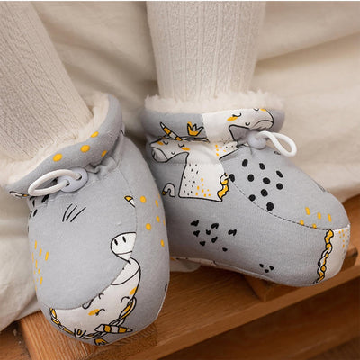 Warm Baby Boots Soft Fur Cozy Infant Shoes For Winter
