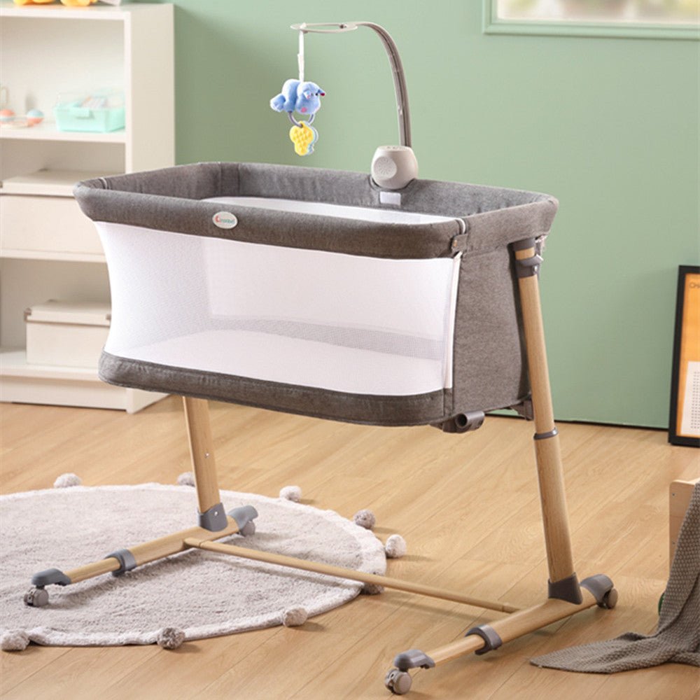Adjustable Bedside Baby Bassinet For Safe Newborn Sleep
