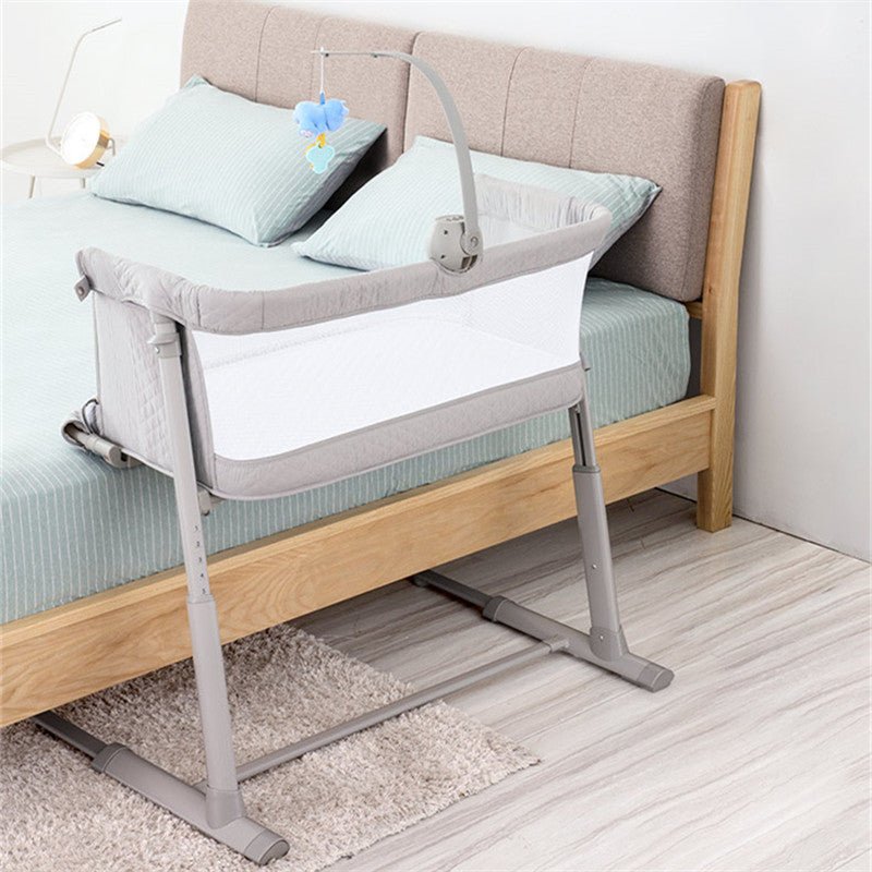Adjustable Bedside Baby Bassinet For Safe Newborn Sleep