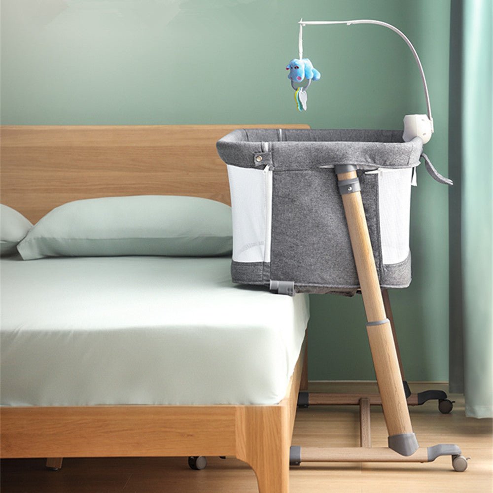 Adjustable Bedside Baby Bassinet For Safe Newborn Sleep