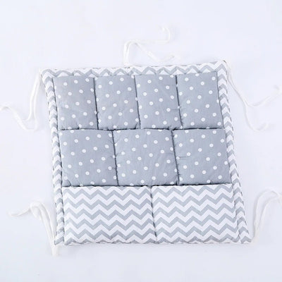 Baby Bed Hanging Organizer With Multiple Pockets For Toys Storage