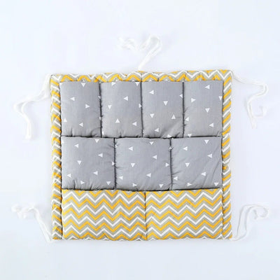 Baby Bed Hanging Organizer With Multiple Pockets For Toys Storage