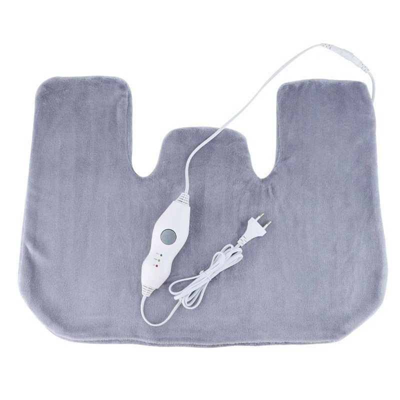 Electric Heating Therapy Pad For Back Neck And Shoulder Pain Relief