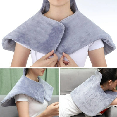 Electric Heating Therapy Pad For Back Neck And Shoulder Pain Relief