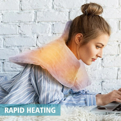Electric Heating Therapy Pad For Back Neck And Shoulder Pain Relief