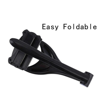 Men's Back Shaver With Two Blade Heads And Retractable Handle