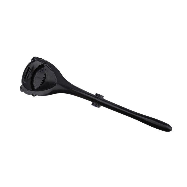 Men's Back Shaver With Two Blade Heads And Retractable Handle