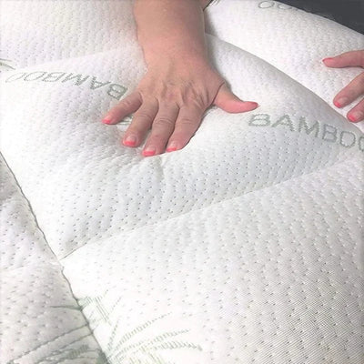 Bamboo Mattress Topper Soft Cooling Comfort And Support Layer