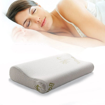 Bamboo Memory Pillow For Neck Support And Comfortable Sleep