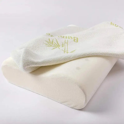 Bamboo Memory Pillow For Neck Support And Comfortable Sleep