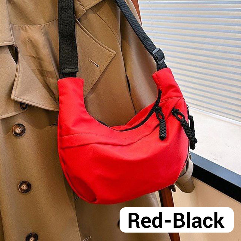 Unisex Large Capacity Crossbody Bag Spacious Durable Everyday Use