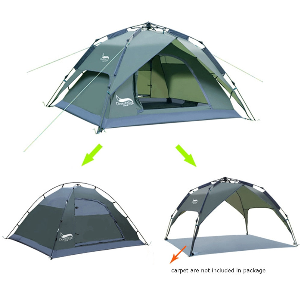 Instant Pop-Up Tent Portable Easy Setup Outdoor Shelter Camping