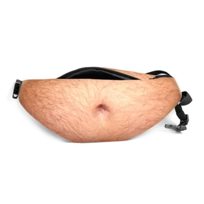 Belly Fanny Pack Waist Bag Funny Dad Bod Beer Belly Design