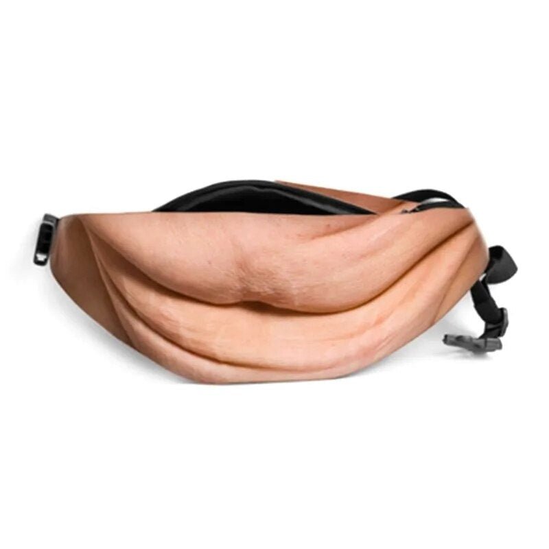 Belly Fanny Pack Waist Bag Funny Dad Bod Beer Belly Design