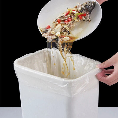 Biodegradable Cornstarch Trash Bags For Kitchen And Toilet Cleaning