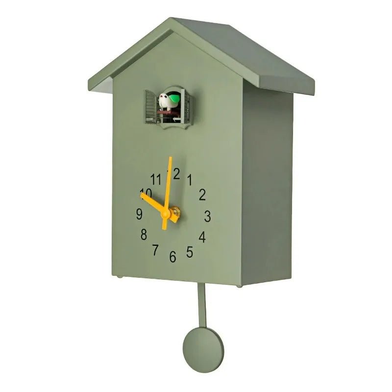 Bird Cuckoo Quartz Wall Clock Elegant Design For Home And Office