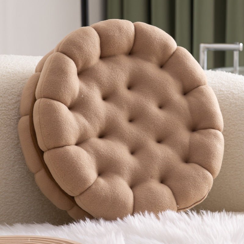 Cookie Pillow Sofa Seat Cushion Portable Soft Comfortable Cushion For Sofa