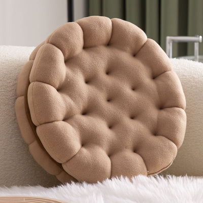 Cookie Pillow Sofa Seat Cushion Portable Soft Comfortable Cushion For Sofa