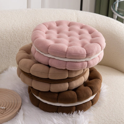 Cookie Pillow Sofa Seat Cushion Portable Soft Comfortable Cushion For Sofa