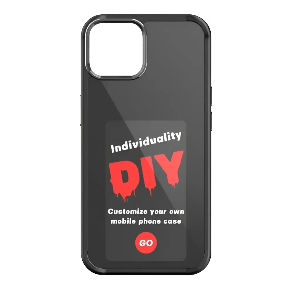 E-Ink Screen Phone Case Shockproof Cover With Selfie Projection For IPhone