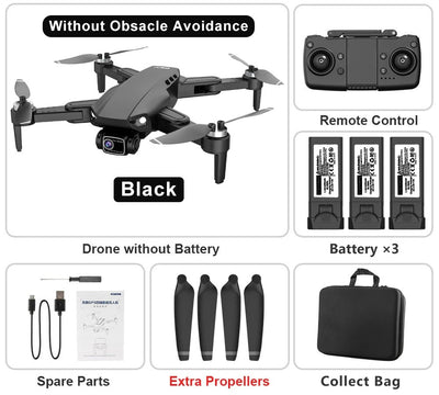 RC Drone With 8K Camera GPS 5G Dual Lens 2-Axis Gimbal