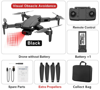 RC Drone With 8K Camera GPS 5G Dual Lens 2-Axis Gimbal