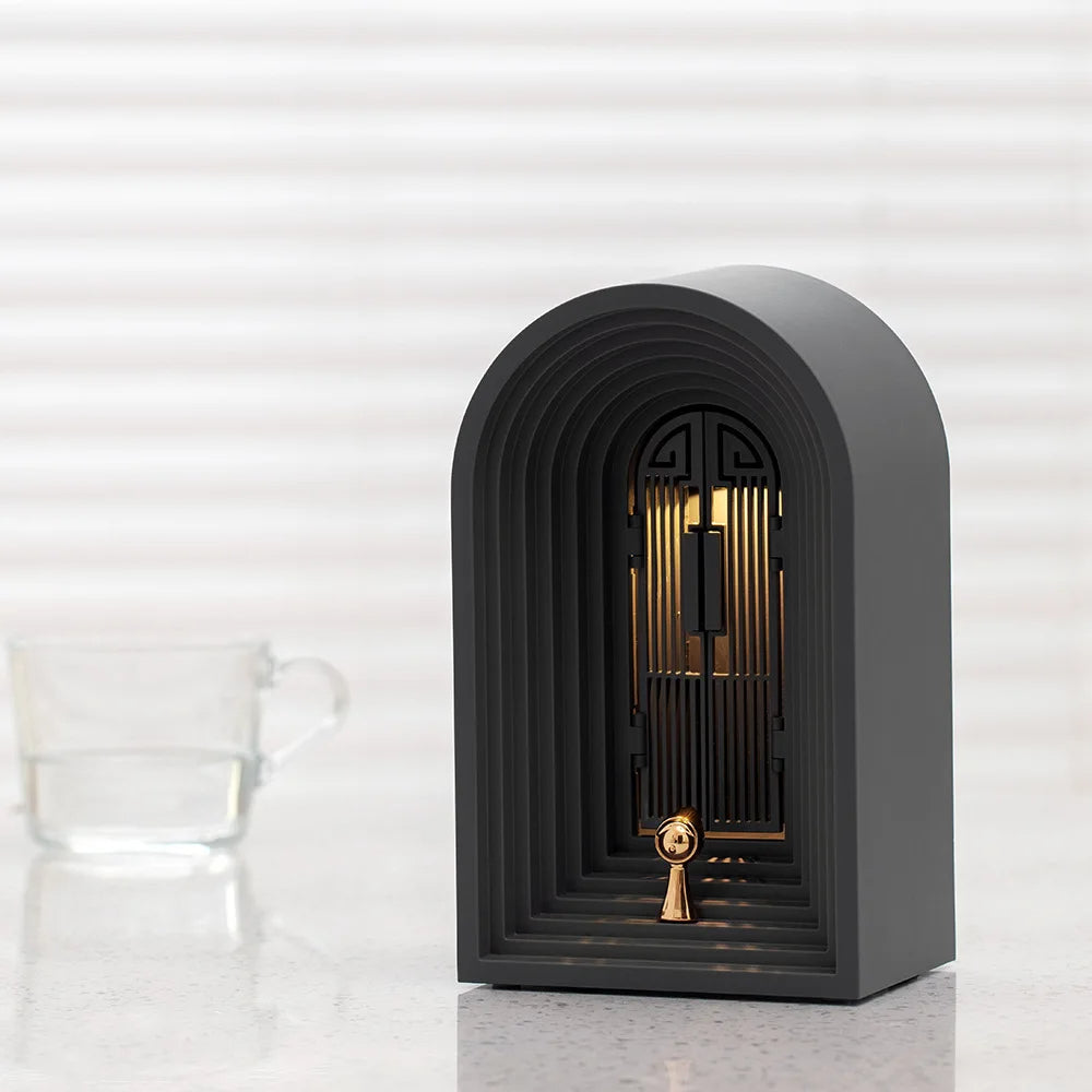 Nordic Bluetooth Speaker Night Light Cozy Door Shape Atmosphere Lamp