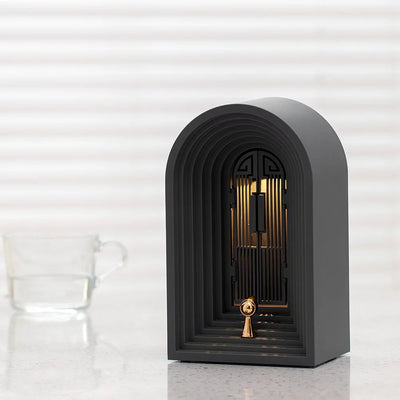 Nordic Bluetooth Speaker Night Light Cozy Door Shape Atmosphere Lamp