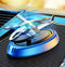 Solar-Powered Car Air Freshener Rotating Helicopter Aroma Diffuser